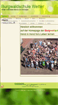 Mobile Screenshot of burgwaldschule-wetter.de